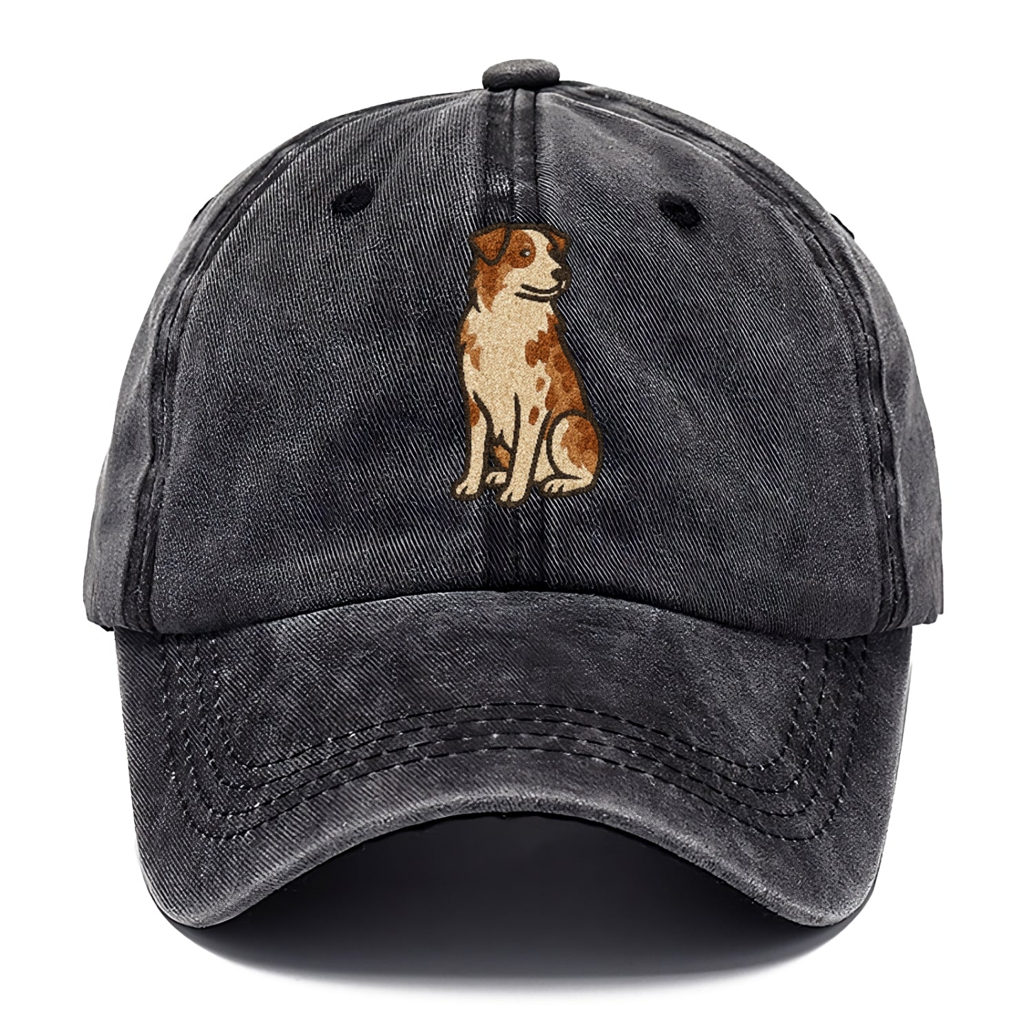 australian-shepherd-red-merle-vibrant-spirit Hat