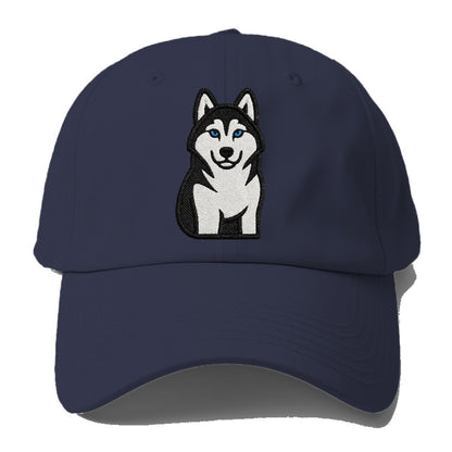 husky-blue-eyes-piercing-gaze Hat