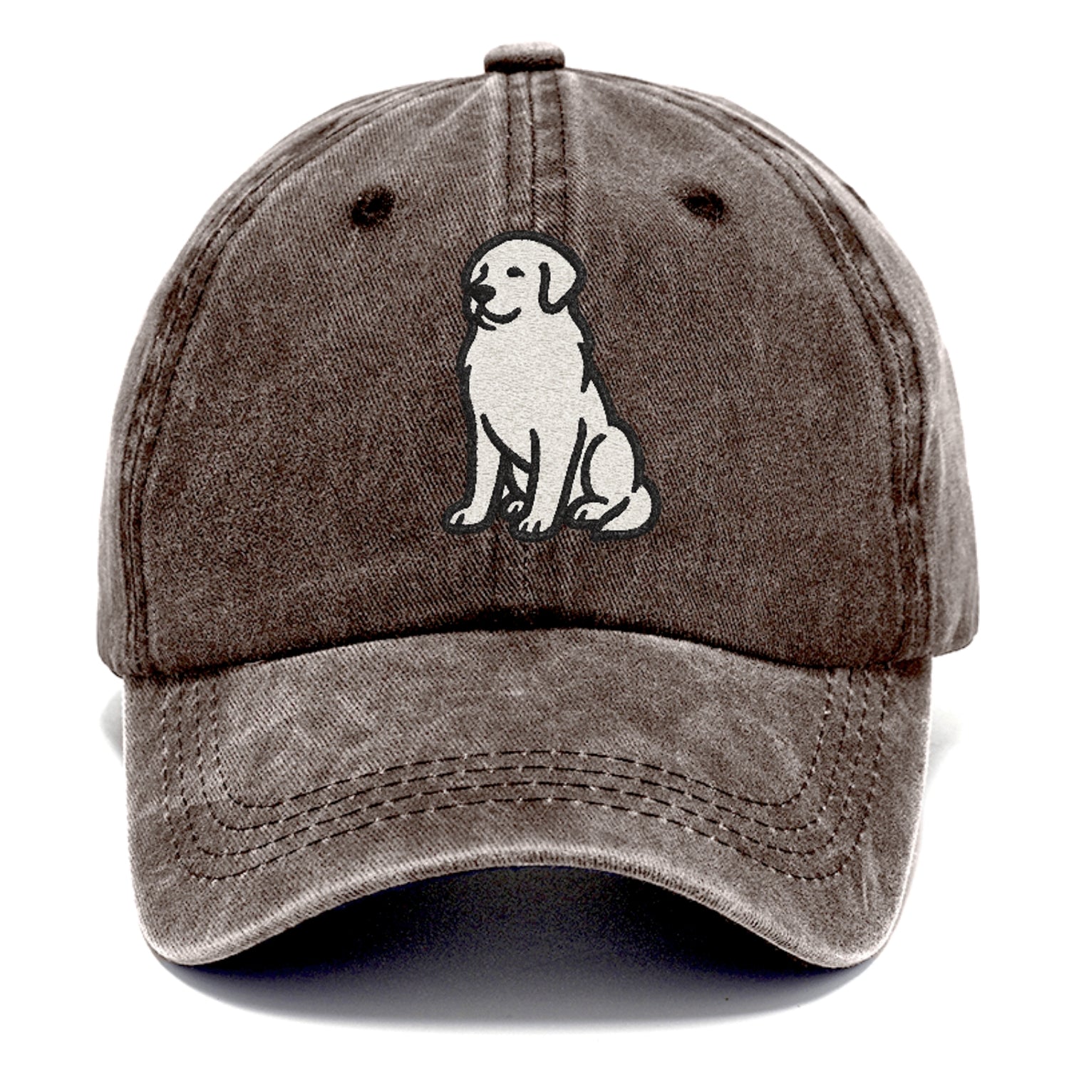 Great Pyrenees White Hat