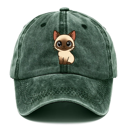 chocolate-point-siamese-elegant-charm Hat
