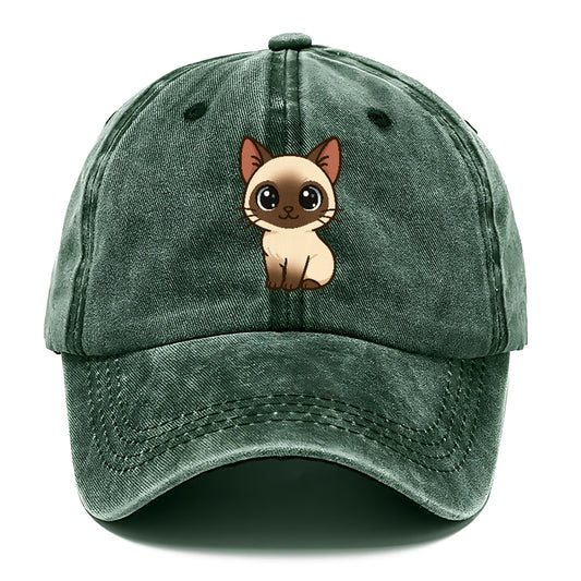chocolate-point-siamese-elegant-charm Hat