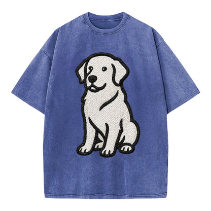 golden-retriever-curious-charm Hat