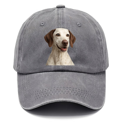 white german shorthaired pointer portrait design Hat
