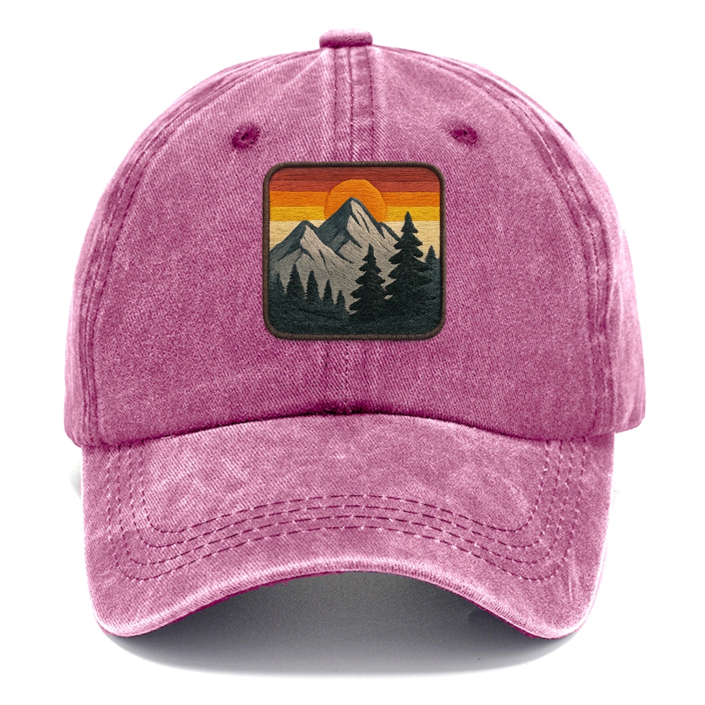 mountain sunset hues Hat