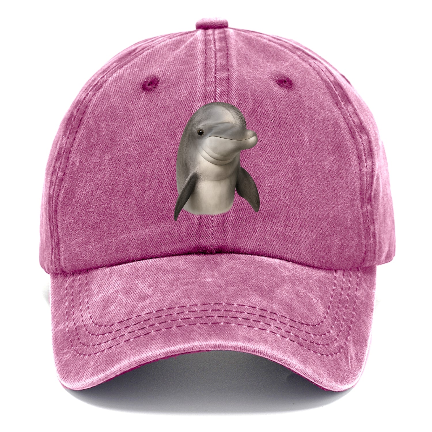 dolphin portrait design Hat