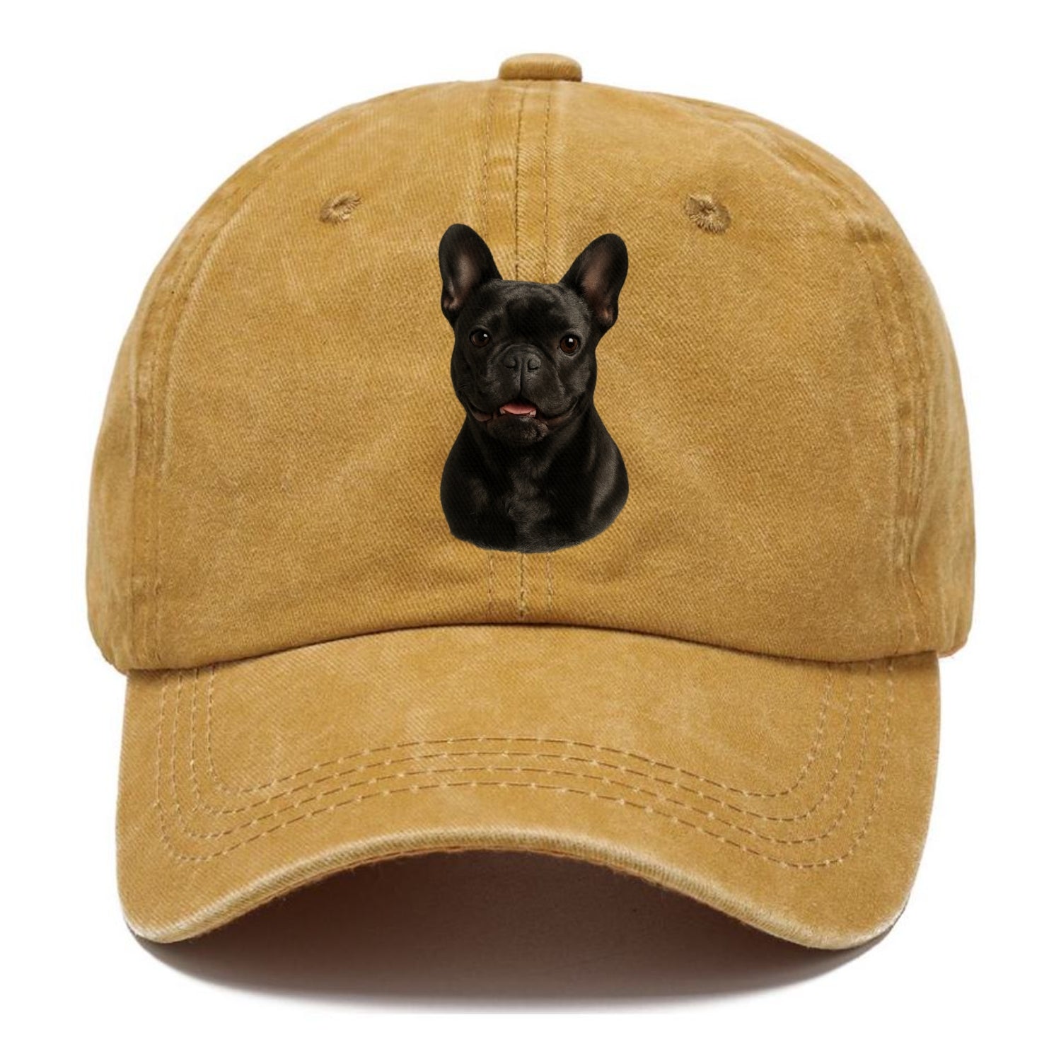 french bulldog noir: chic & charming Hat