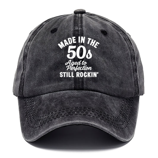 born in the 50s rocking Hat