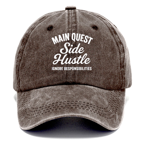 Main Quest Hustle Ignore Classic Cap