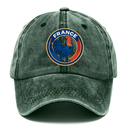 french rooster heritage Hat