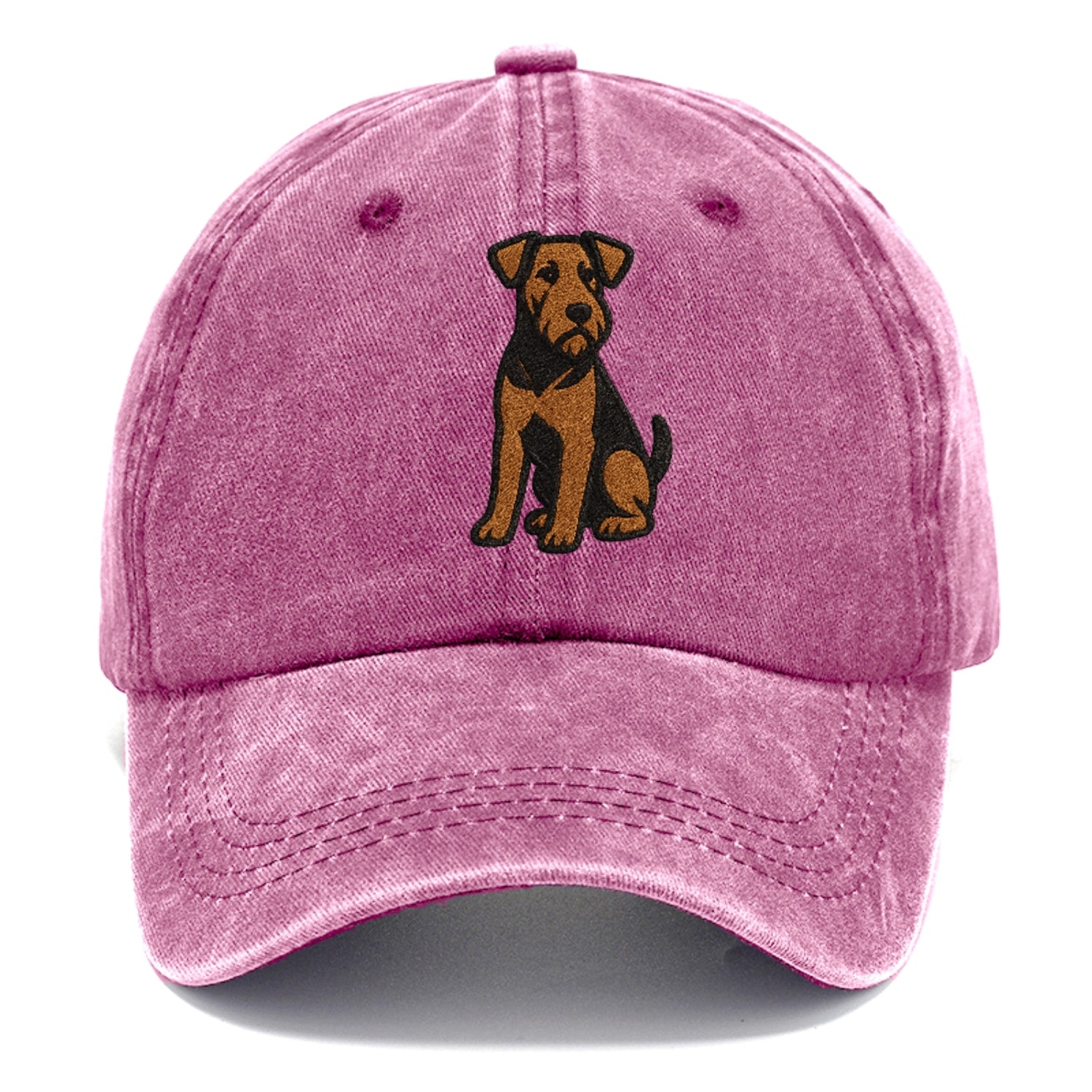 Airedale Terrier Black And Tan Design Hat