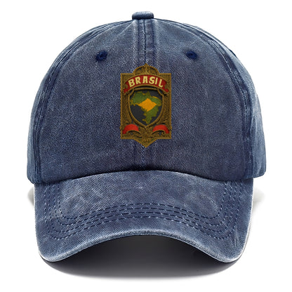 brazil map outline Hat
