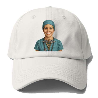 smiling healthcare hero portrait Hat