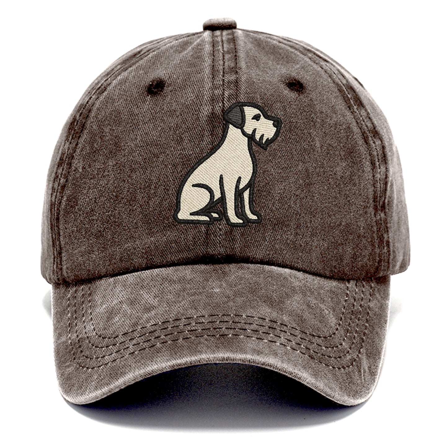 Cesky Terrier Gray Design Hat