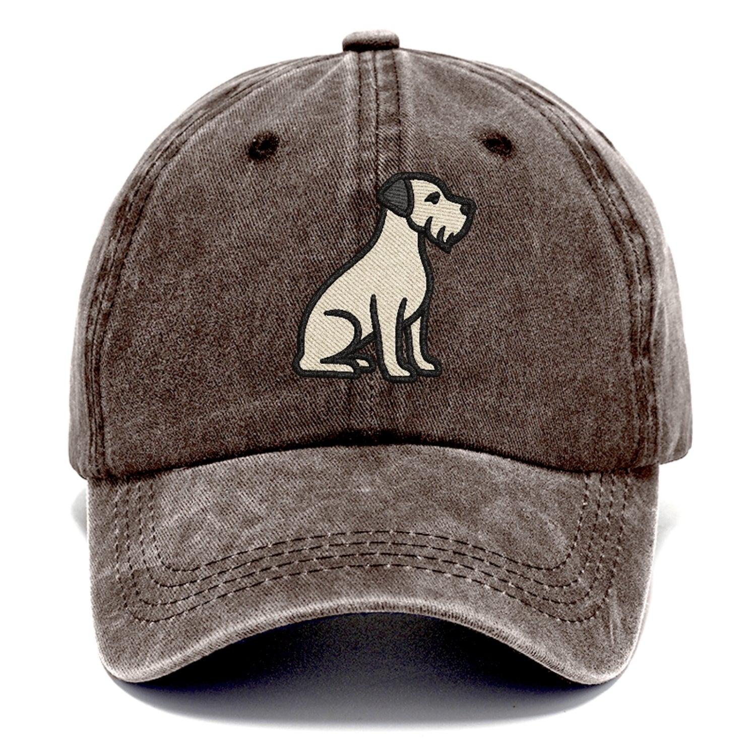 Cesky Terrier Gray Design Hat