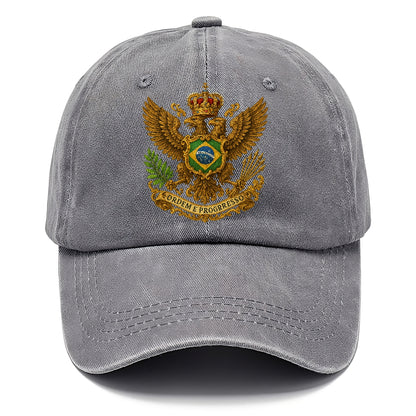 brazil heritage eagle badge Hat