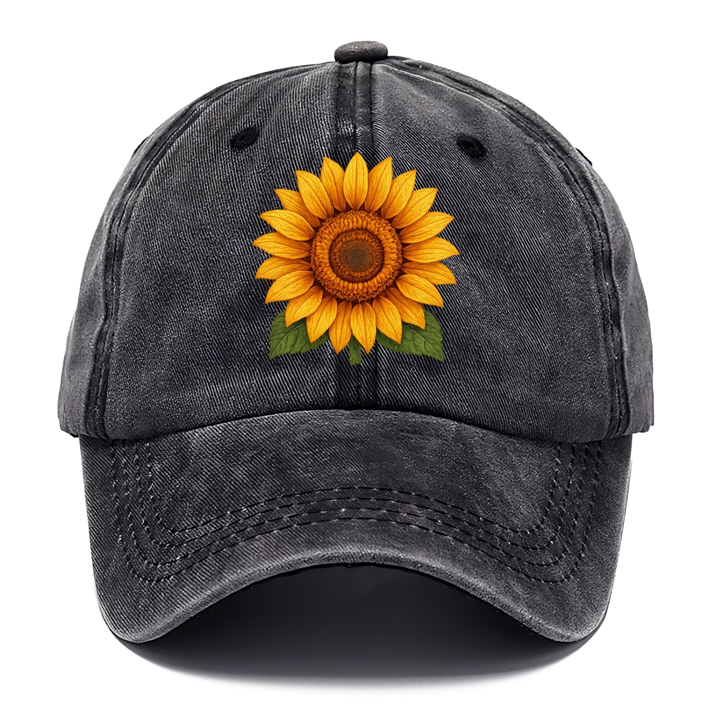golden sunflower bloom Hat