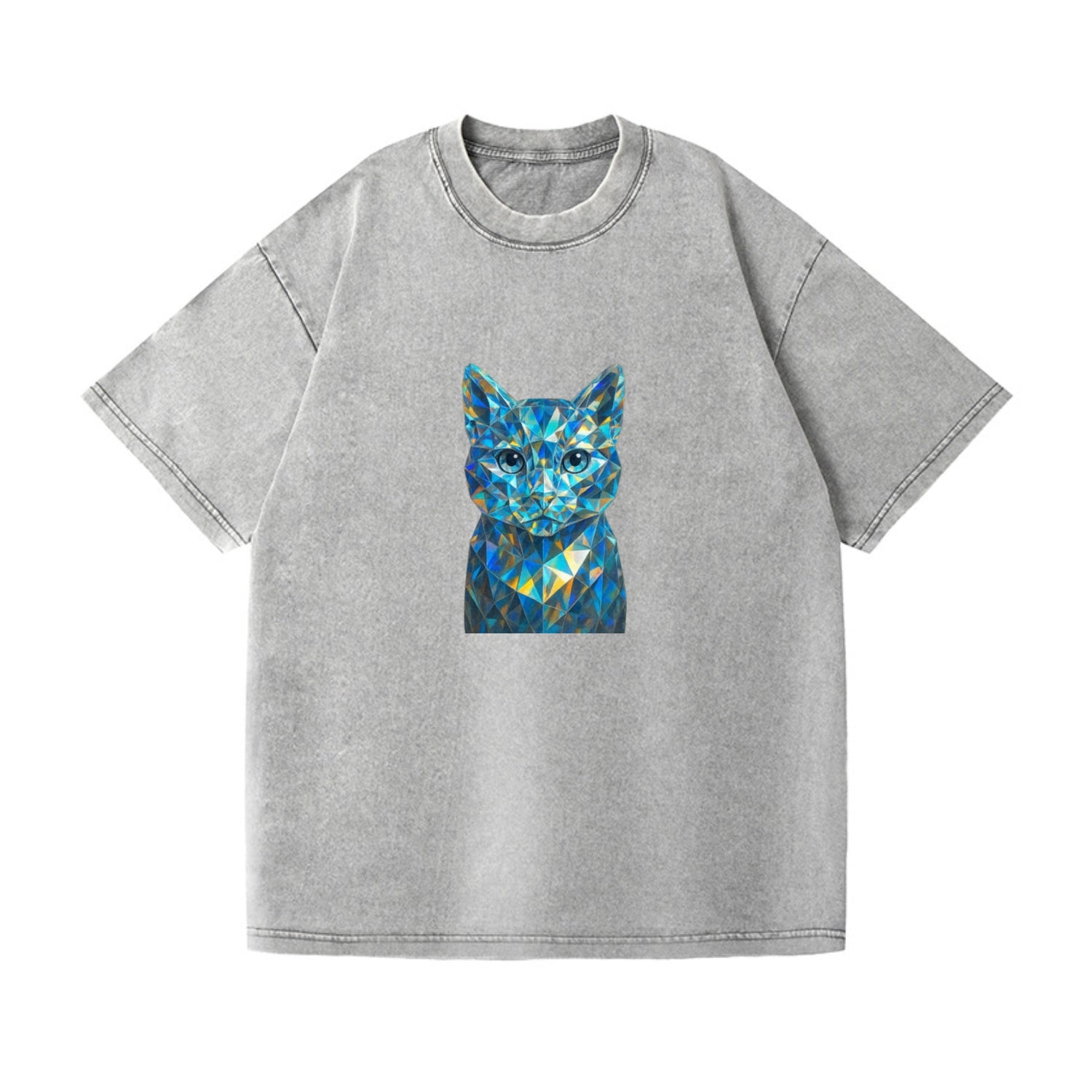 crystal prism portrait design Hat