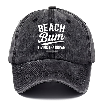 beach bum living the dream Hat
