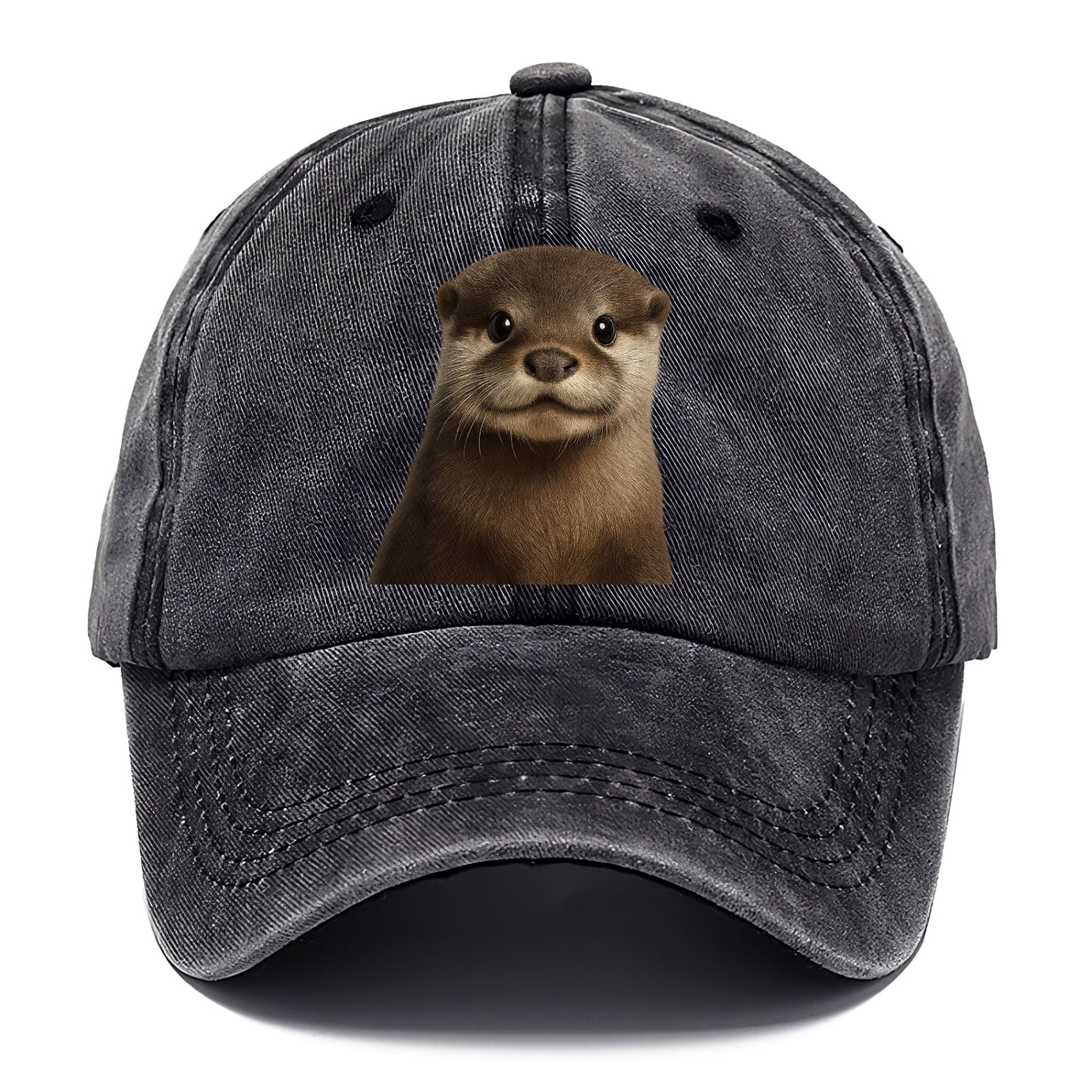 otter portrait design Hat