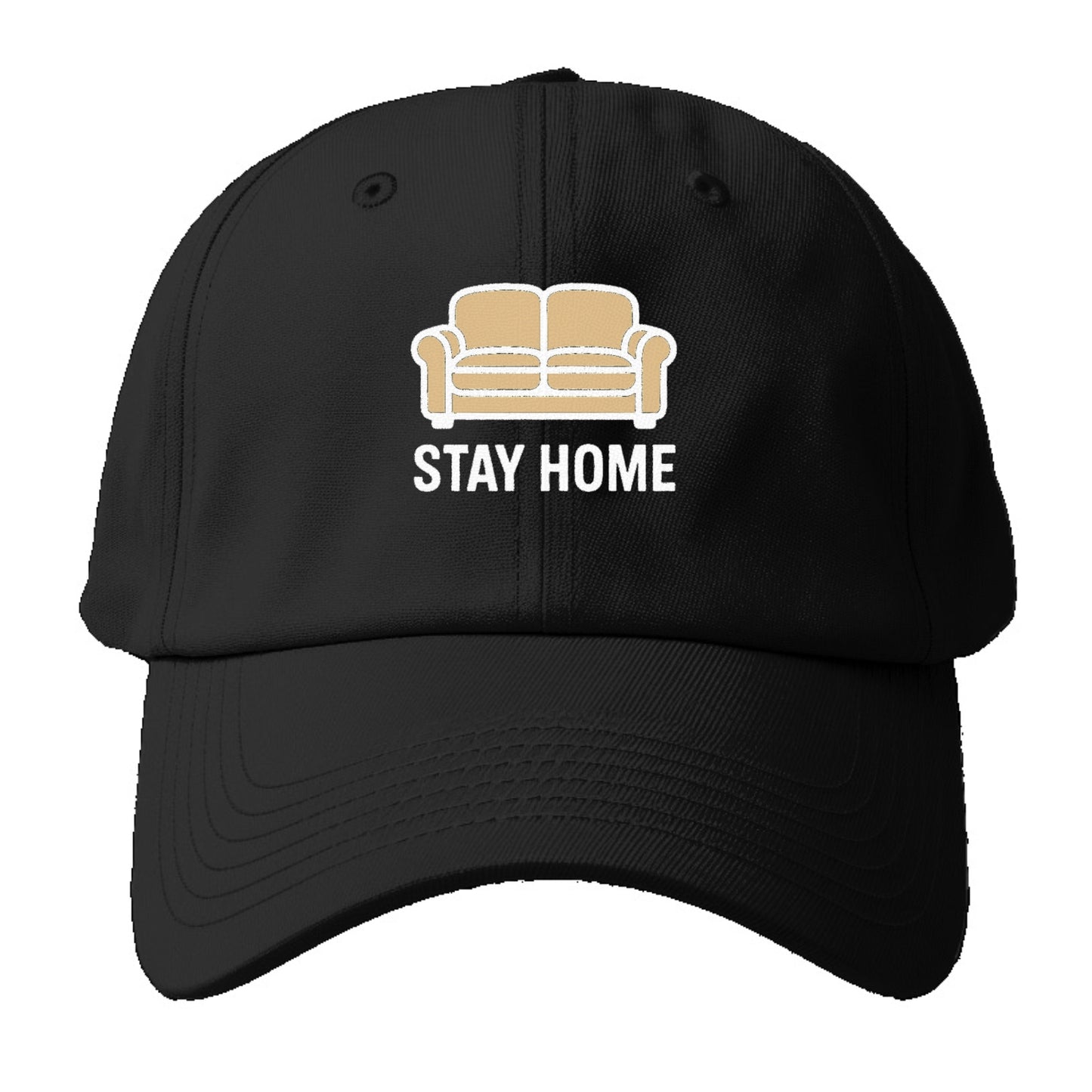 stay home couch Hat