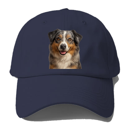 australian shepherd portrait design Hat
