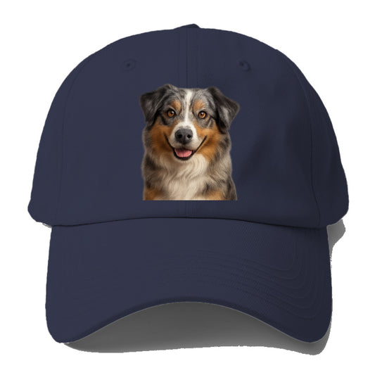 australian shepherd portrait design Hat