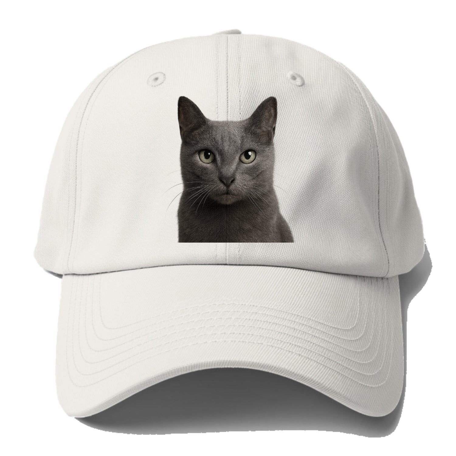 russian blue portrait design Hat