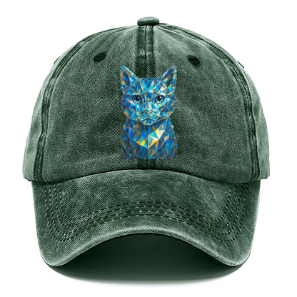 crystal prism portrait design Hat