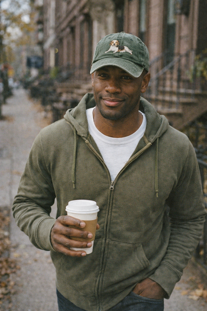 Model wearing Beagle Classic Cap