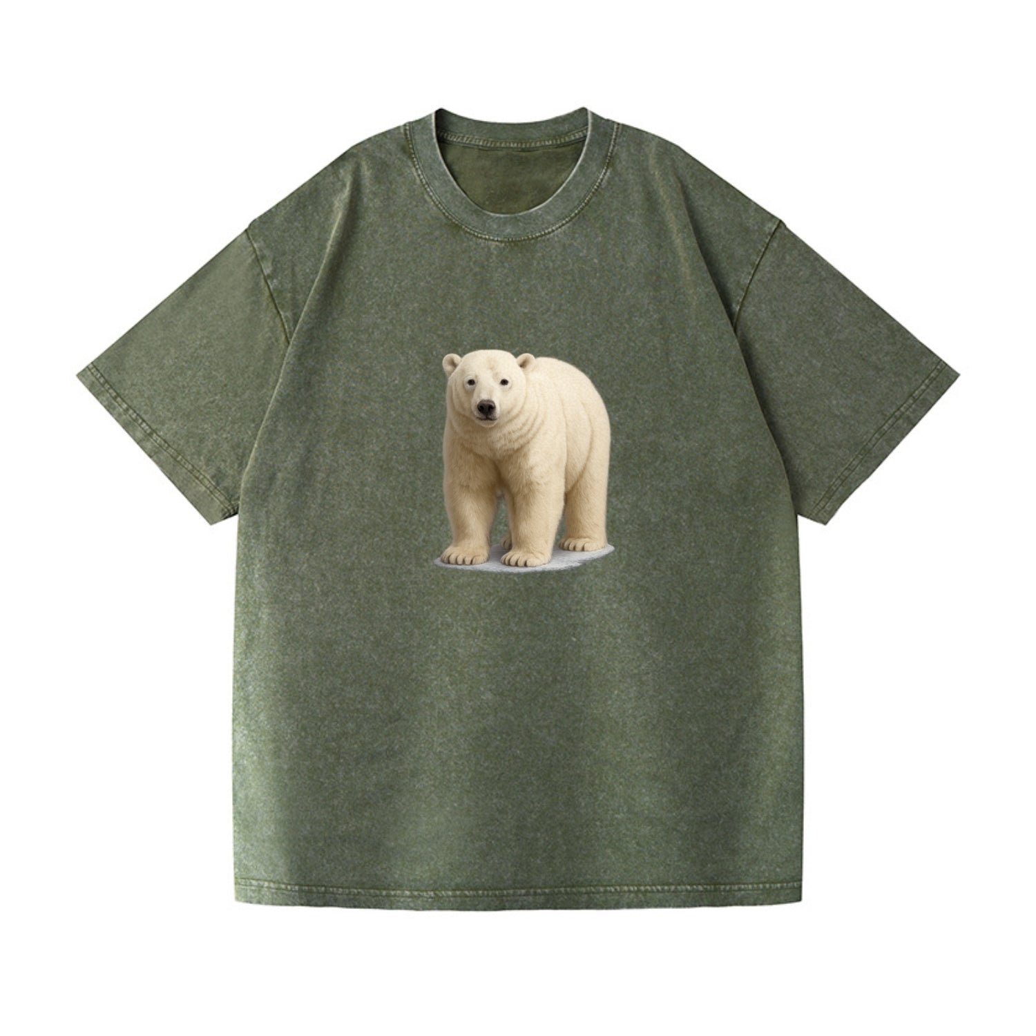 majestic polar bear front portrait Hat