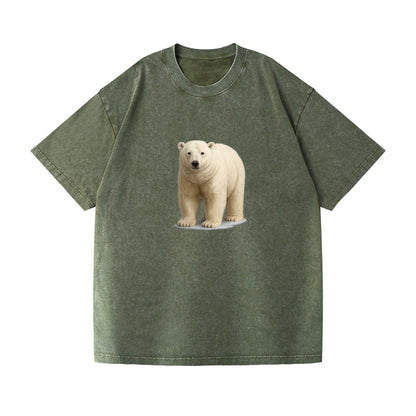 majestic polar bear front portrait Hat