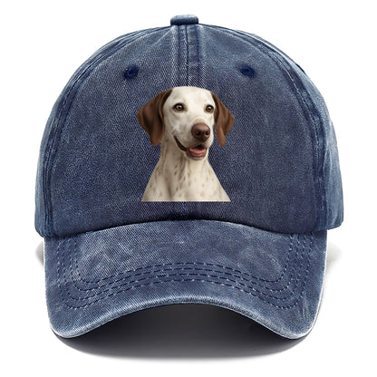 white german shorthaired pointer portrait design Hat
