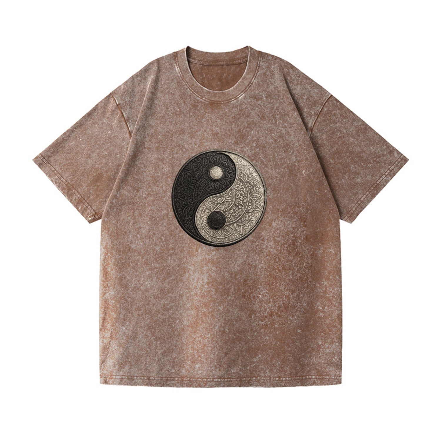 mandala yin yang pattern Hat