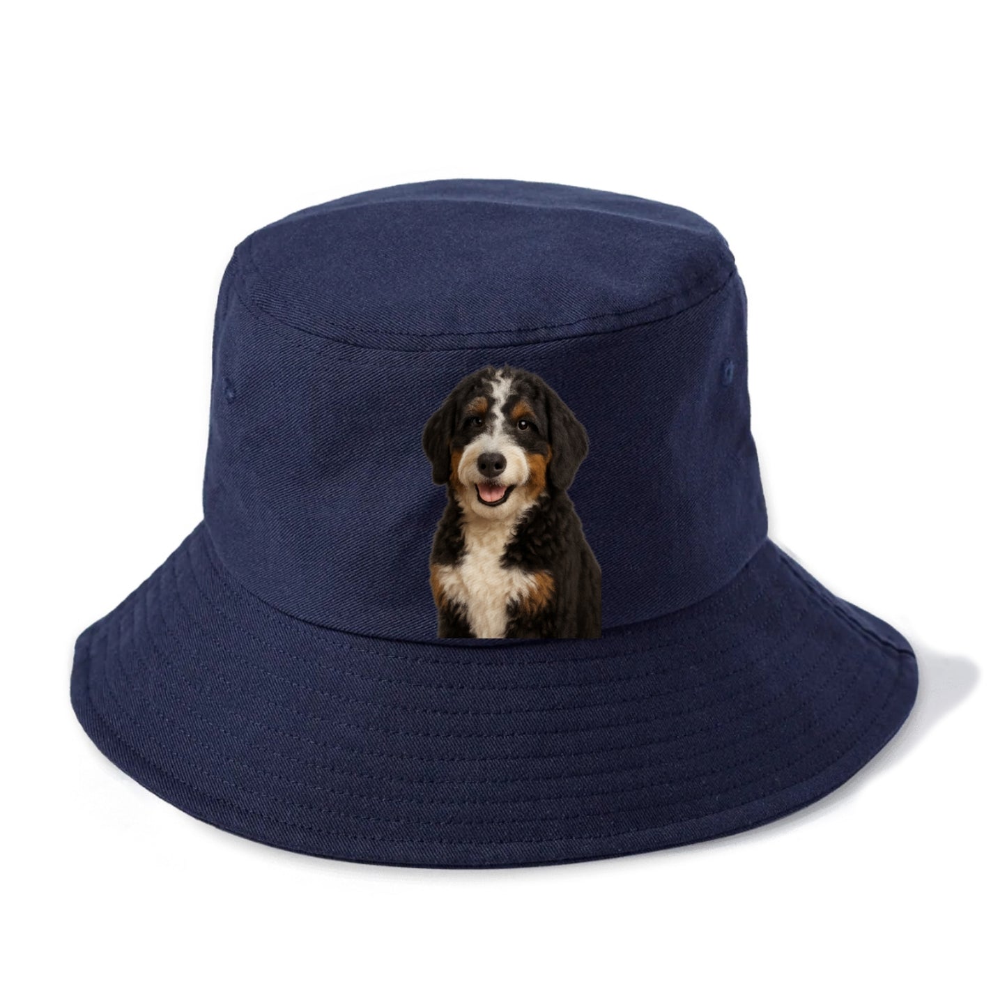bernedoodle portrait design Hat