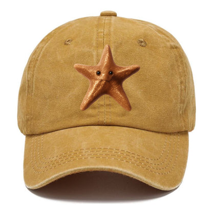 starfish portrait design Hat