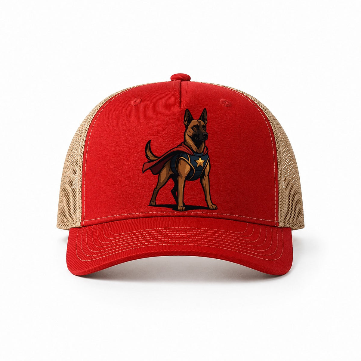 Red-Khaki — front view