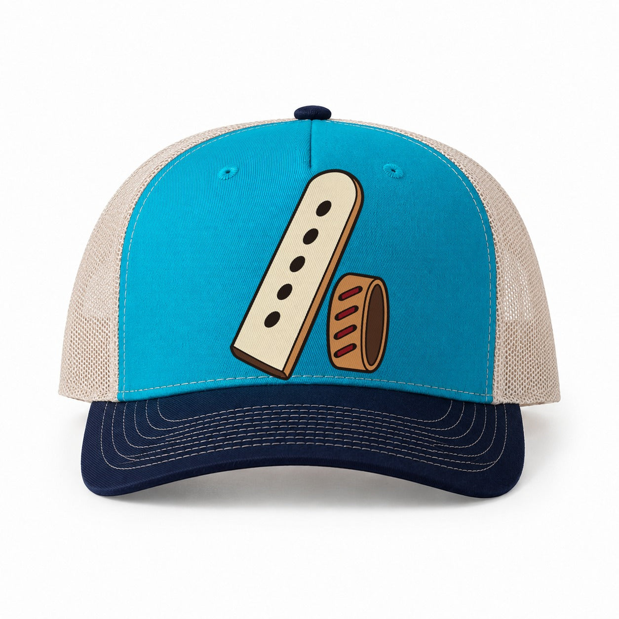 Teal-Navy — front view