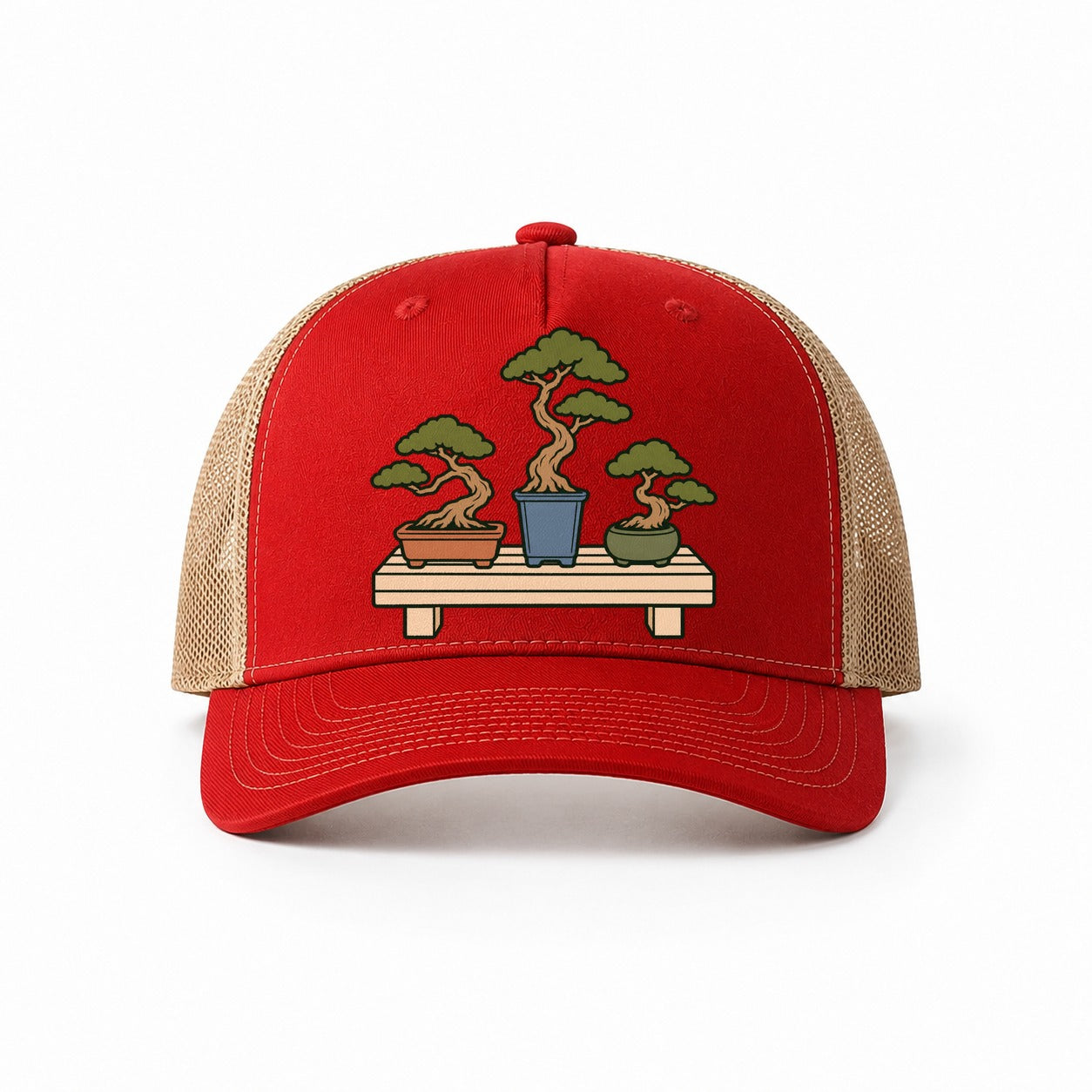 Red-Khaki — front view