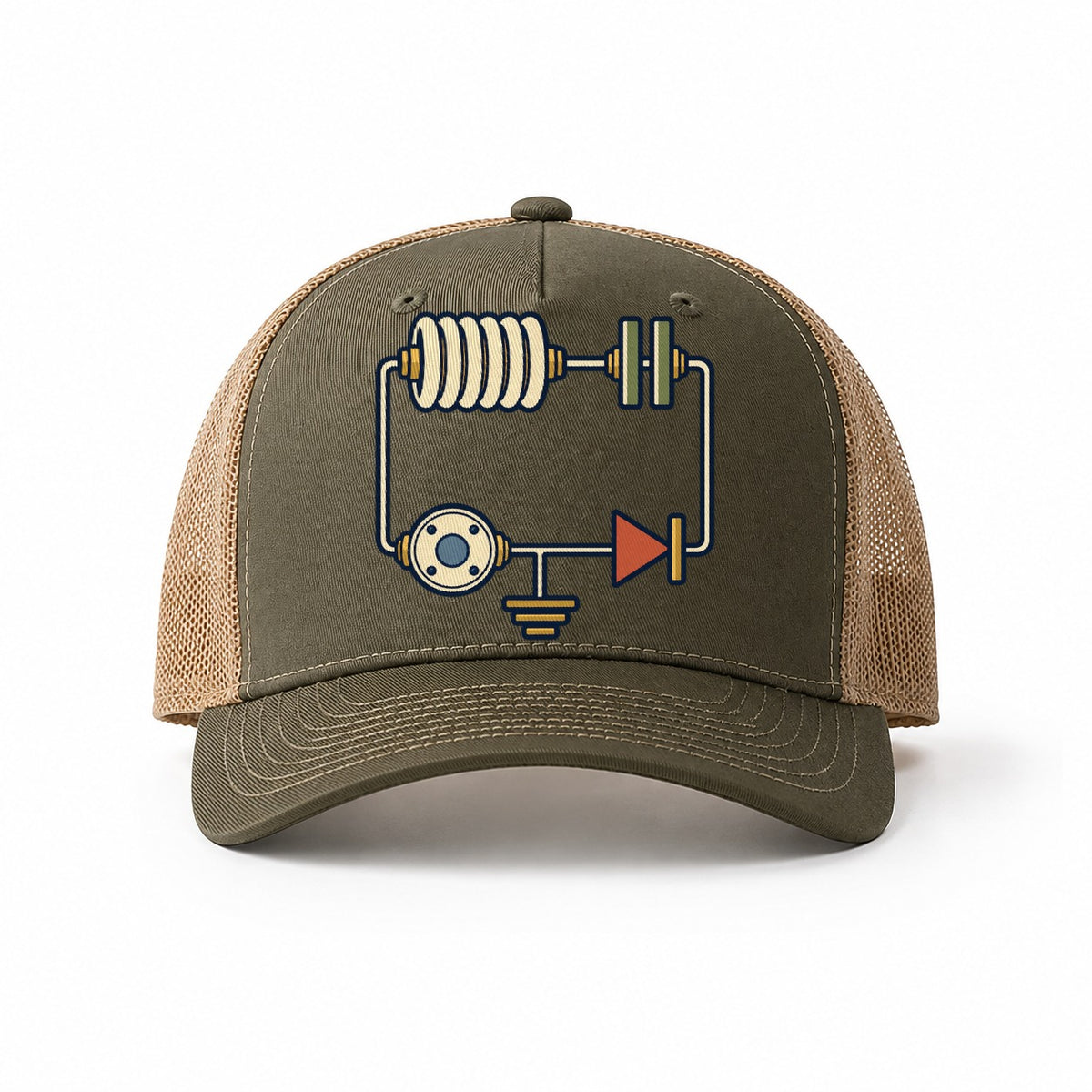 Olive-Khaki — front view