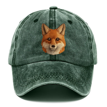 fox portrait collection Hat