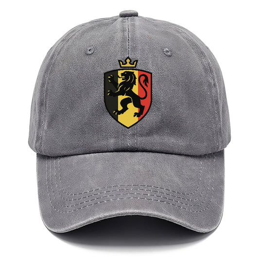 belgium royal lion emblem Hat