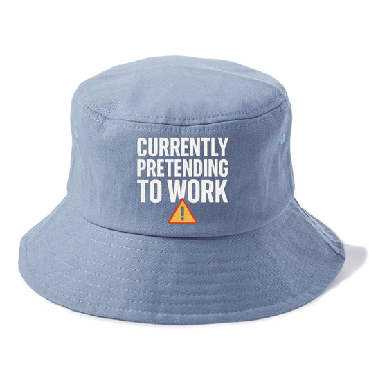 currently pretending to work Hat