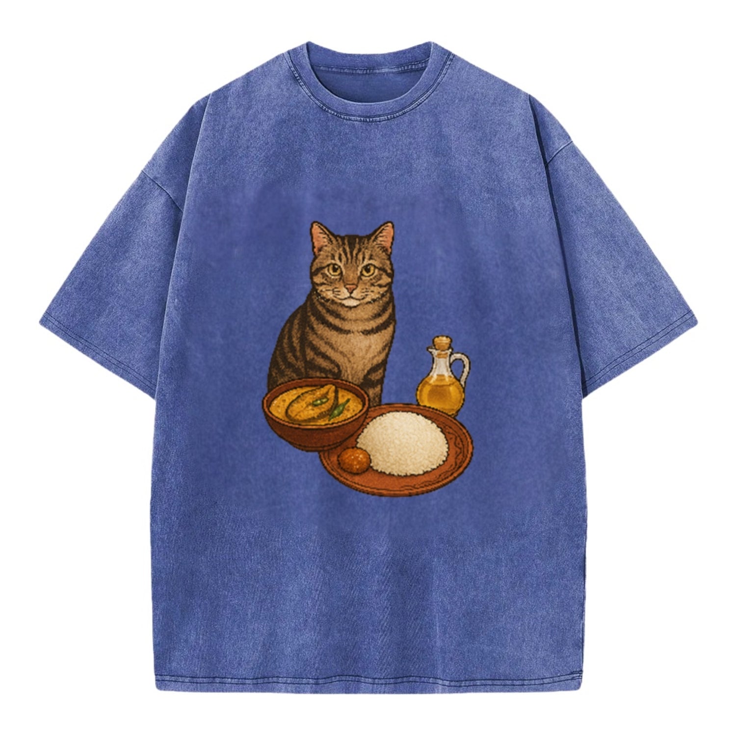 bengali-fish-curry-cat-charm Hat