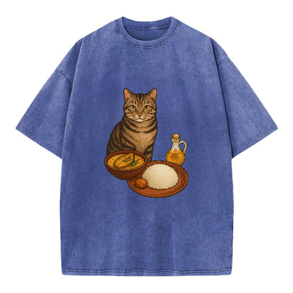 bengali-fish-curry-cat-charm Hat