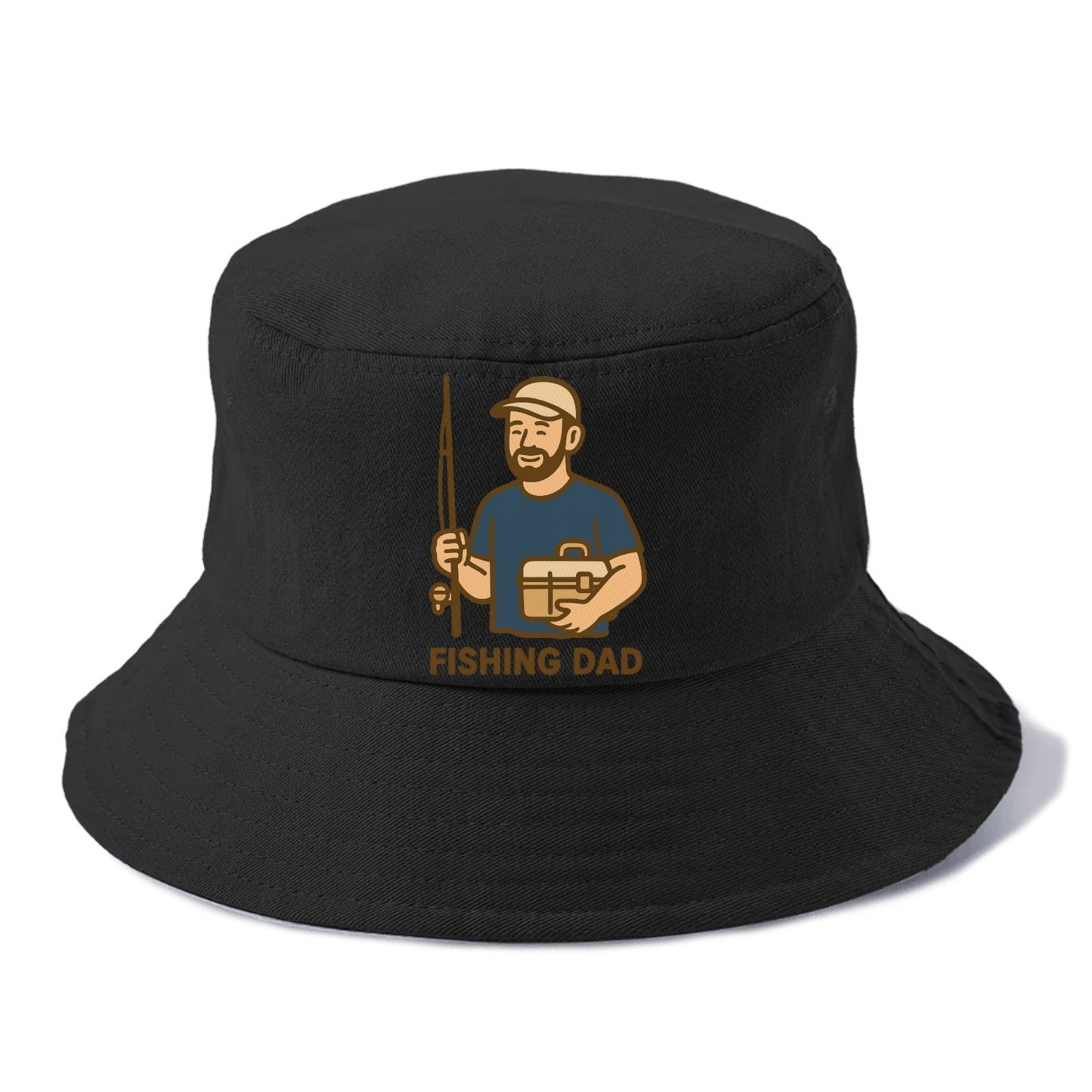 fishing  dad  hobby  cartoon character Hat