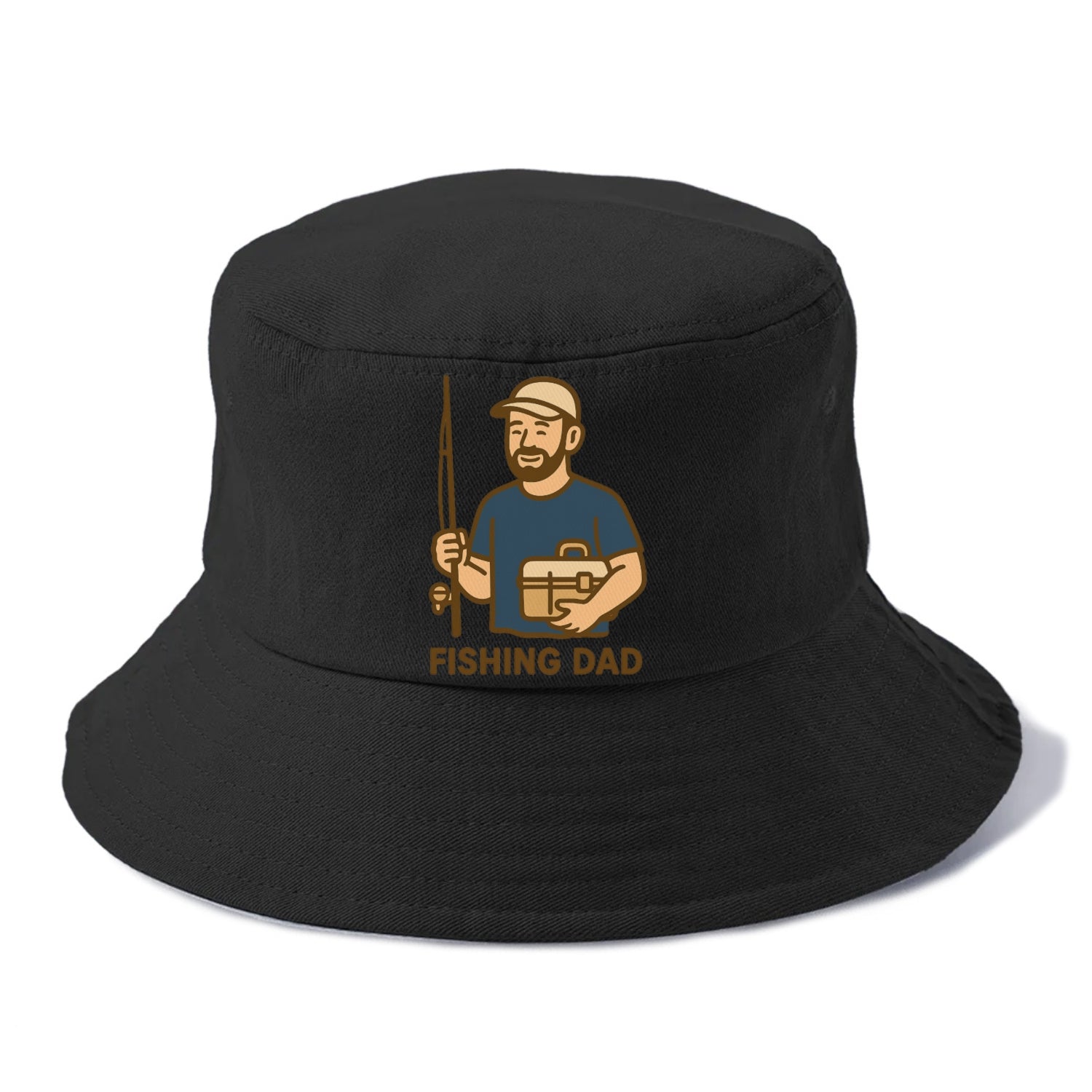 fishing  dad  hobby  cartoon character Hat