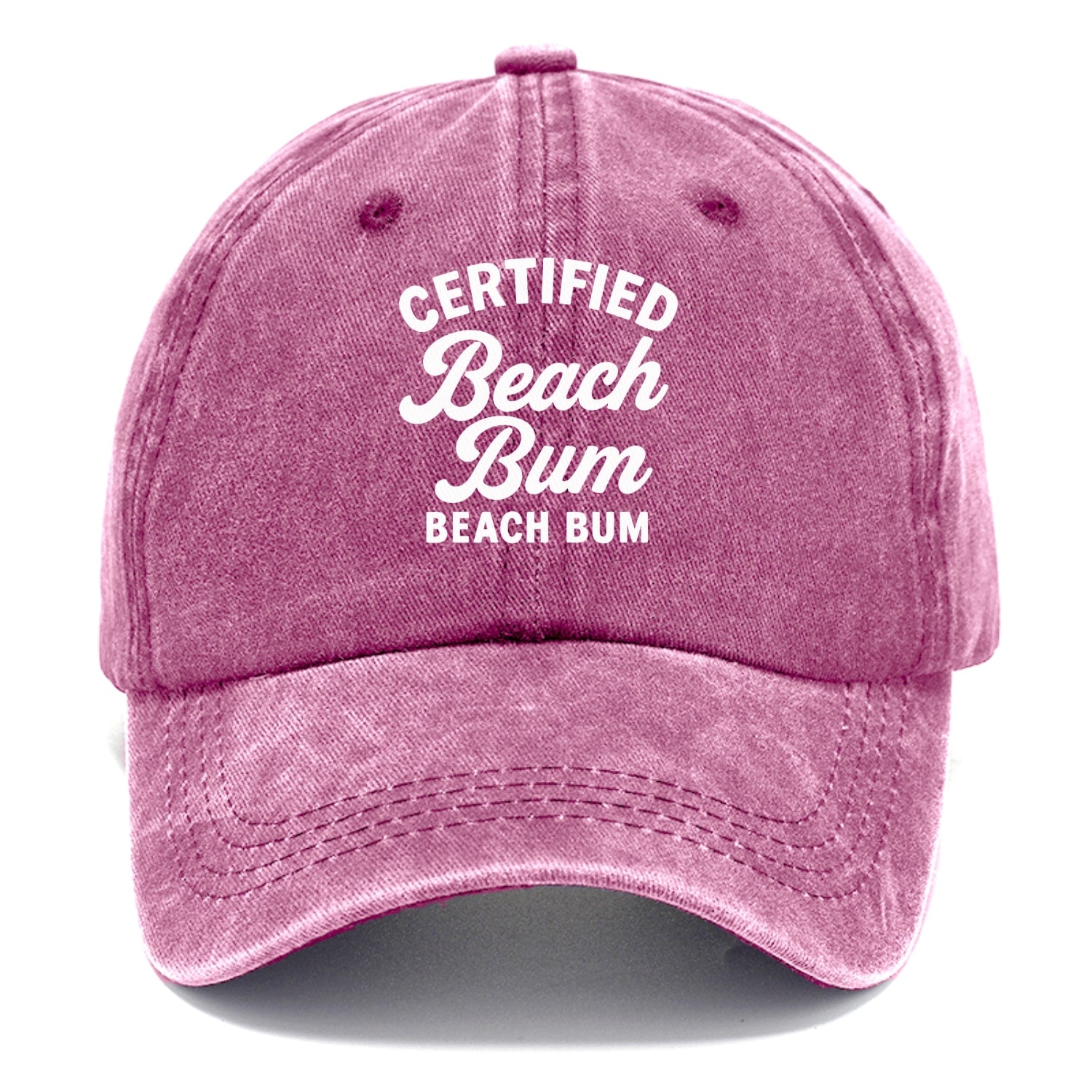 certified beach bum Hat