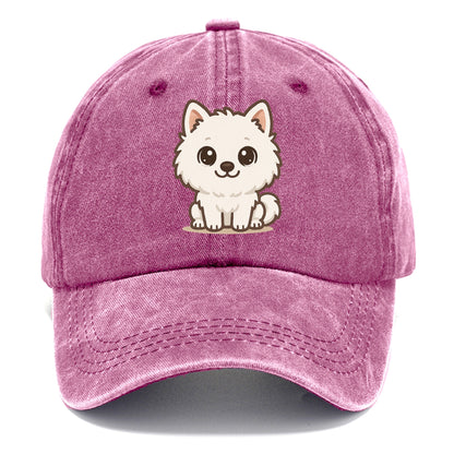 american-eskimo-dog-premium-design Hat