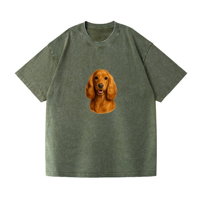 cocker spaniel portrait design Hat