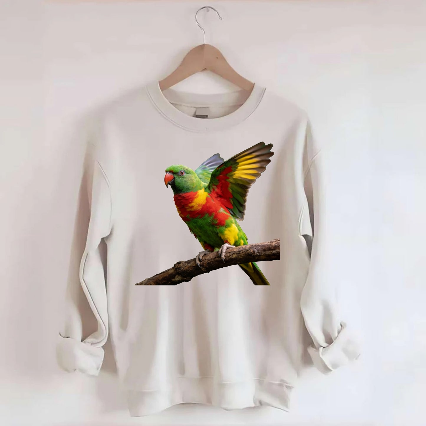 Parrot - Crewneck Sweatshirt - biege